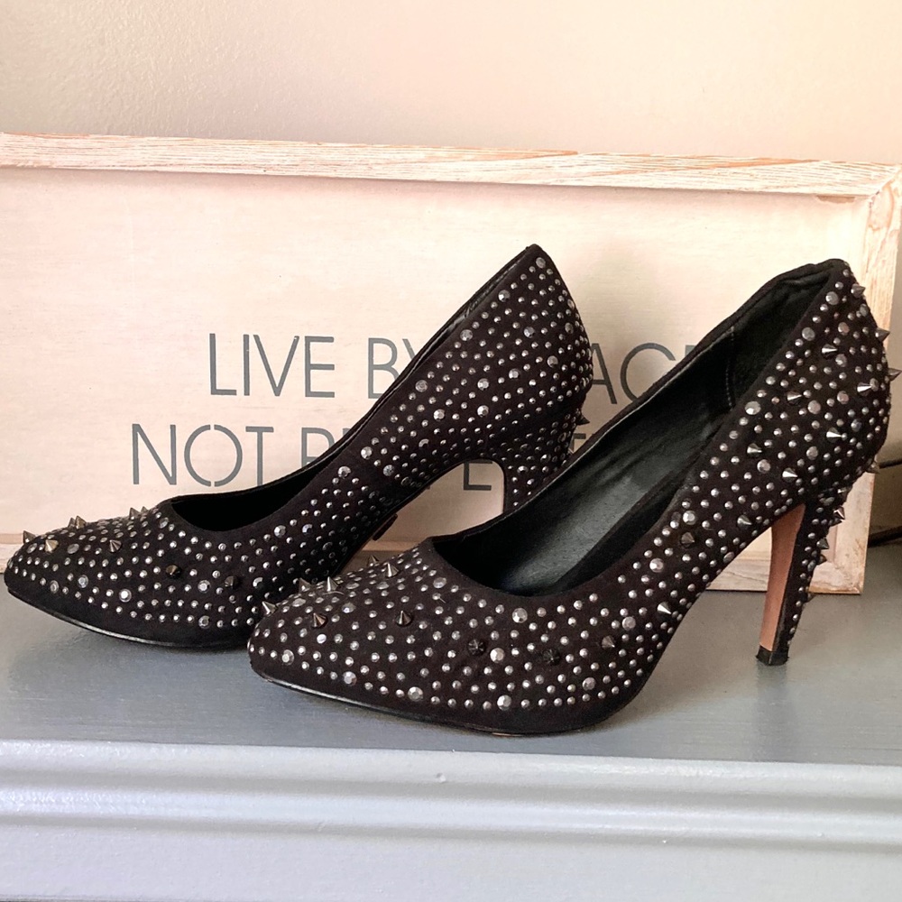 Rock&Republic Spiked and Studded Heels - Picture 1 of 13
